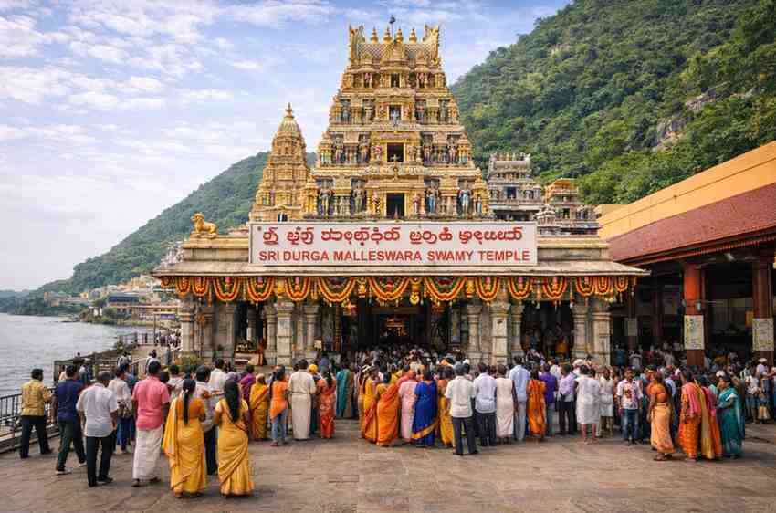Sri Durga Malleswara Swamy Temple 2026:Timings,Sevas & Darshan 1 Sri Durga Malleswara Swamy Temple